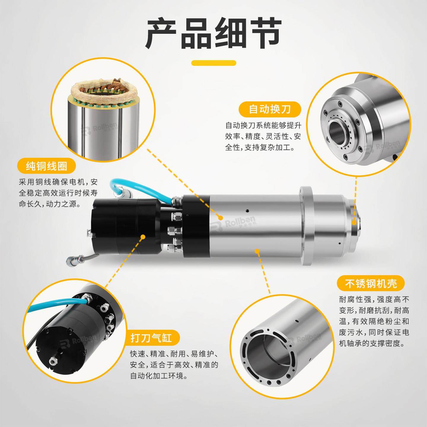 自动换刀主轴圆形高速CNC机床车床加工中心BT30BT40机器人机械手,标准件/零部件/工业耗材,主轴,淘宝优惠券,粉丝福利购,淘宝优惠卷