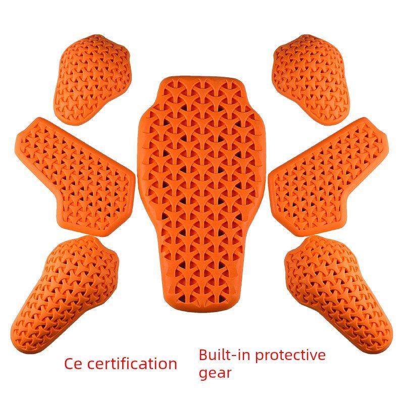 CE认证摩托车护具骑行装备护具套装内置护具护背护胸护膝护肘护肩