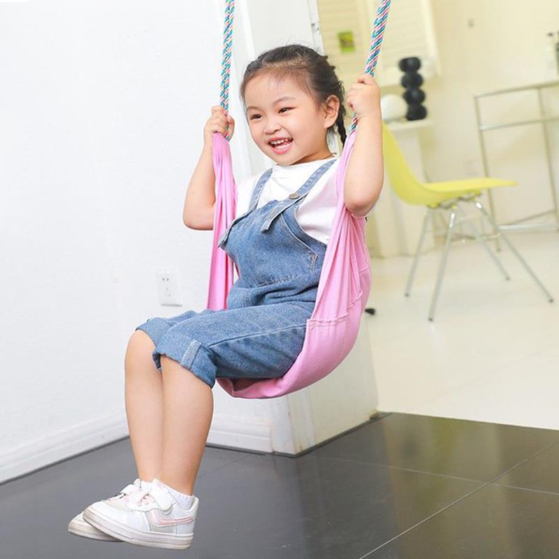 秋千户外儿童室内荡秋千室外庭院吊椅帆布吊座单杠家用便携可拆卸
