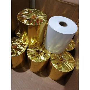 花圈挽联打印纸 条码机专用热敏纸 花圈白事挽联纸11公分宽 100米