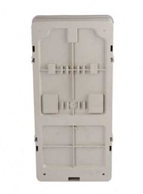 爆厂促新b户外明装家用三相四线电表箱塑料透明1户配电箱预付费品