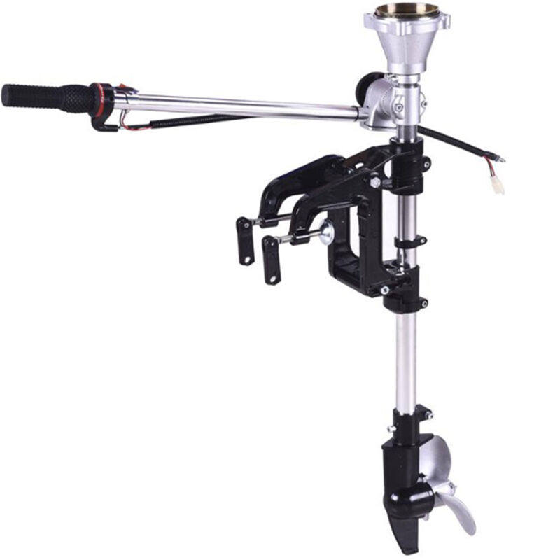 皮划艇充气船橡皮艇加厚漂流船外机舷外机船用Q汽油动力推进器挂