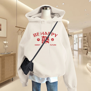 哺乳衣秋装外出i辣妈款中国风卫衣喂奶期衣服女装上衣秋冬加绒加