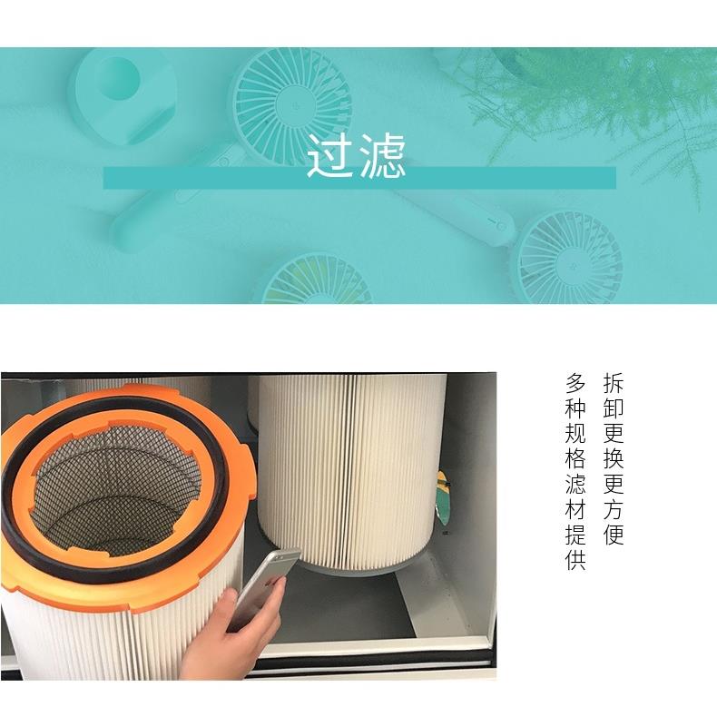 五耳滤筒K3055滤筒MCJC-5500用滤芯聚酯纤维过滤器覆膜滤芯