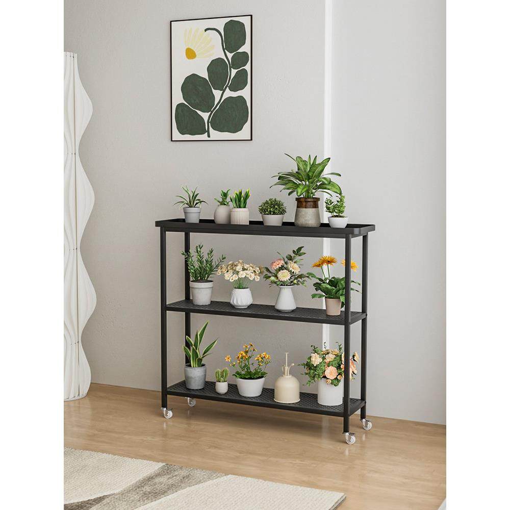 时尚可移动花架子置物架客厅阳台落地式铁艺多层多肉植物花盆架子,鲜花速递/花卉仿真/绿植园艺,花架,淘宝优惠券,粉丝福利购,淘宝优惠卷