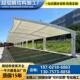 膜结构汽车停车棚大型户外张拉膜车棚社区电动车自行车车棚包安装