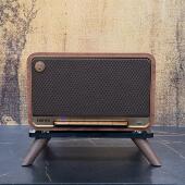 漫步者M330复古木质实木腿加厚托盘桌面款 叁木 音响支架