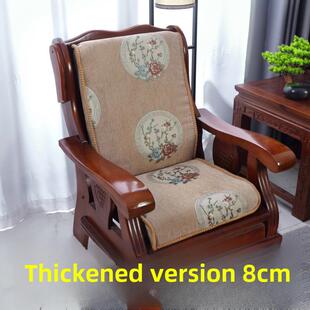 老式实木沙发坐垫单件坐垫红木椅子坐垫弹簧和落椅靠背硬海绵坐垫