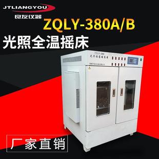 380光照振荡培养箱双层光照全温摇床实验室全温摇床 定制ZQLY