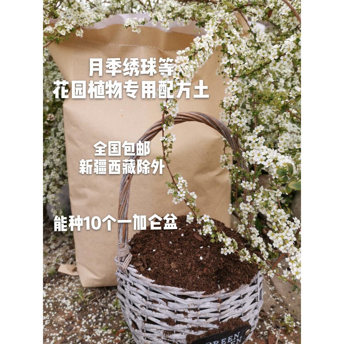 玫瑰半岛 配方月季绣球花卉 种植营养土