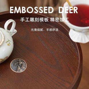 实木餐车可移动零食置物架家用厨房小推车茶水车沙发边茶几手推车