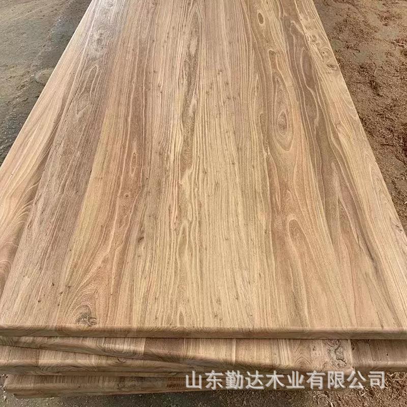 老榆木实木板材桌面大板楼梯踏步木板材民宿木板榆木风化旧木板