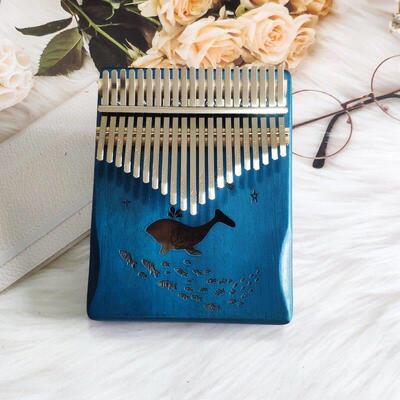 21音拇指钢琴Kalimba 17音手指钢琴初学者入门级乐器手指钢琴木制