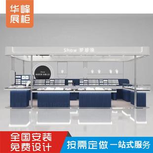 万达商场饰品店点位展示柜珠宝首饰多经点位商用柜台展示架定制