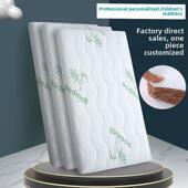 定制婴儿床垫拼接儿童天然椰子棕榈垫新生幼儿园婴儿软硬乳胶垫可