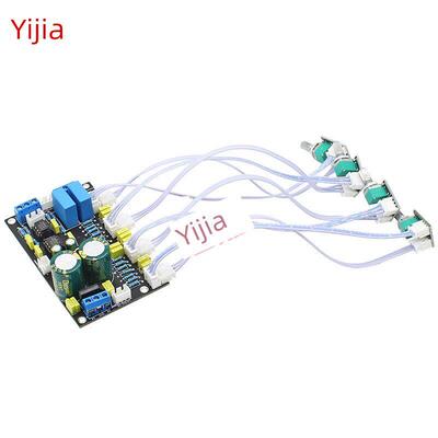 hifi音调板ne5532运放前级板OPA2604功放前置模块diy音响箱调音板