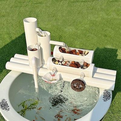 不插电水循环鱼缸水循环流水器不用电的氧气泵新式鱼缸过滤器自动