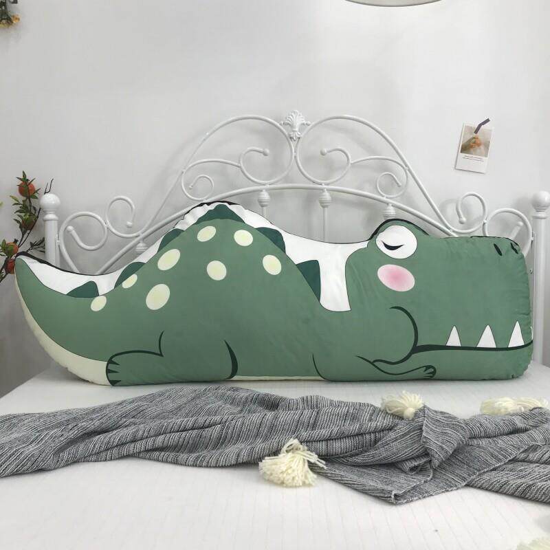 卡通床头靠垫儿童卧室可拆洗大靠背沙发双人床上靠枕长条抱枕可爱