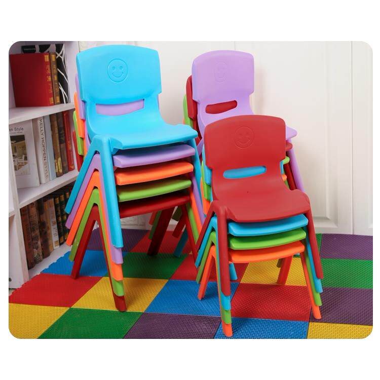 。幼儿园桌椅 加厚儿童塑料椅子宝宝靠背椅幼儿安全小凳子包邮