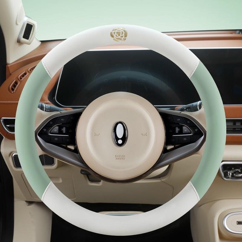 老头乐金博m7福宝曲奇米乐F6SF2电瓶车小四轮电动方向盘套车把套