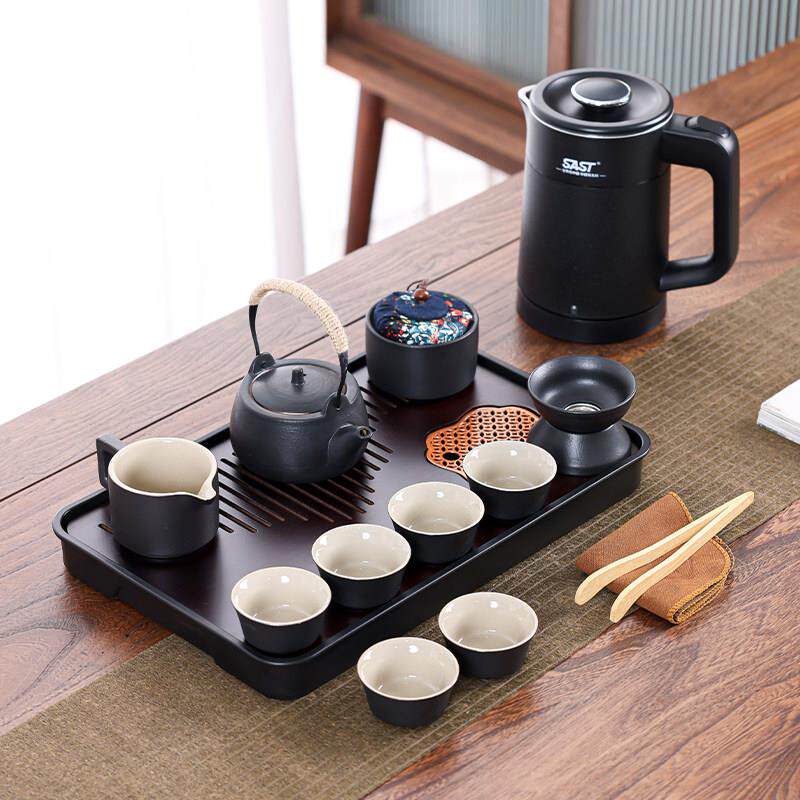 户外车载围炉煮茶电热水壶可携式旅行茶具套组家用养生壶功夫茶具