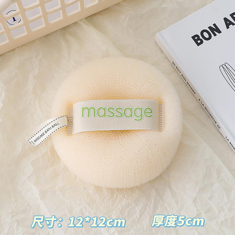 日式浴球按摩沐浴球高档不散超柔软浴花球泡泡浴泡澡球搓洗澡神器