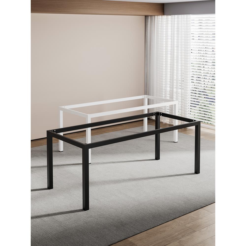 定制桌子腿办公书桌写字桌架大理石架子底座支撑架岩板餐桌腿支架