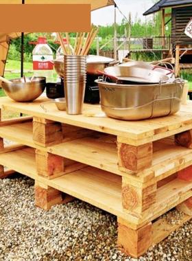 叉车托盘实木防潮垫木栈板免熏蒸拖盘EPAL质板垫板工业板卡板仓板