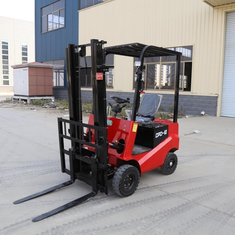 电动堆高机1吨四轮小型灵活全自动可定制仓库搬运车