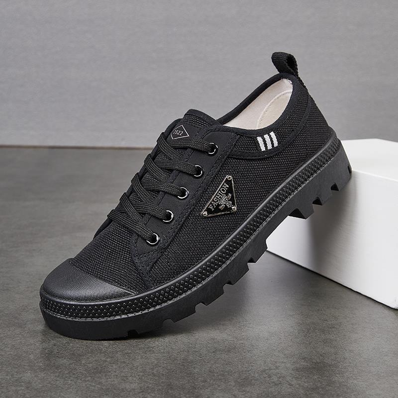 3522劳保鞋工地男透气防滑轻便工作徒步解放鞋低帮耐磨户外登山鞋