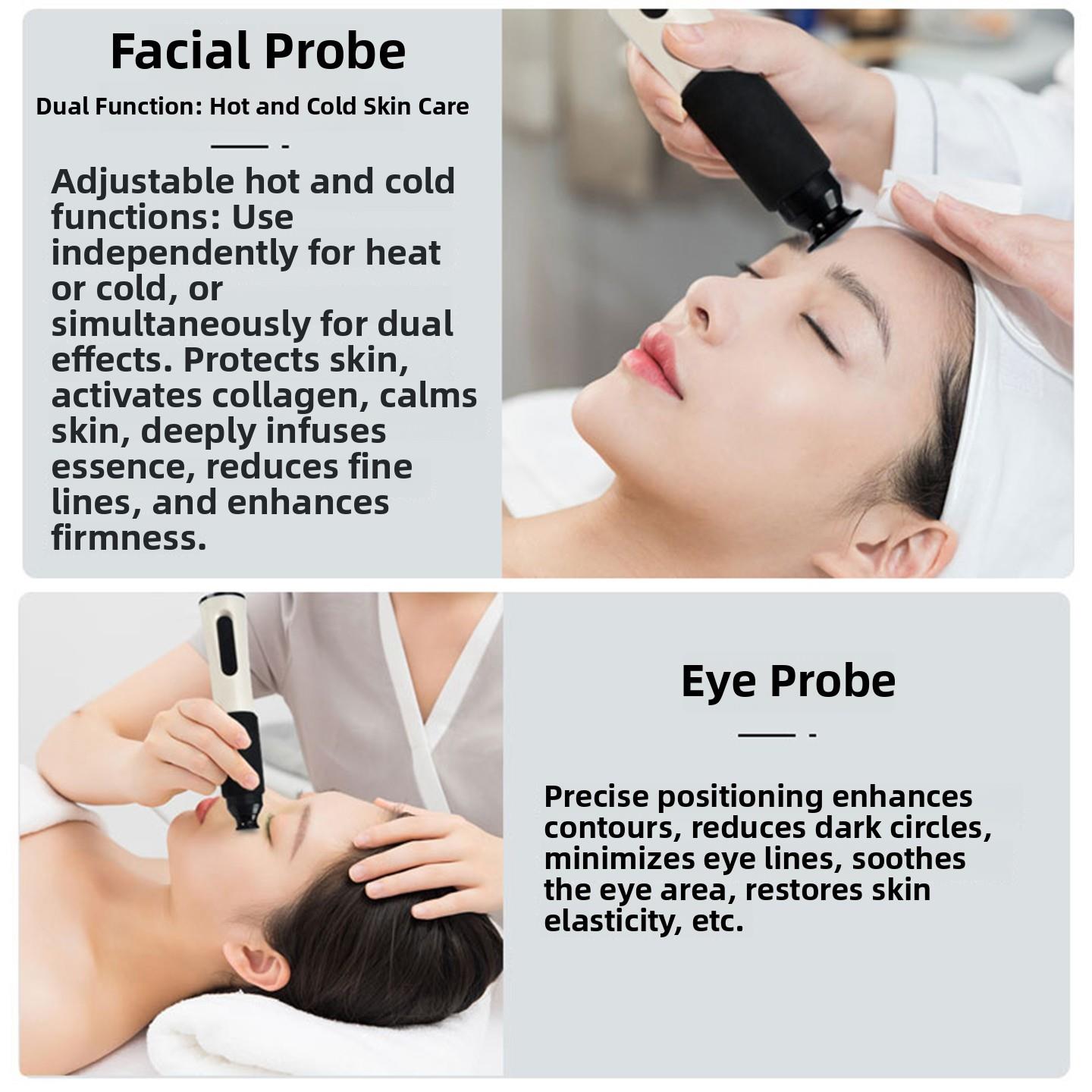 采购产品面部射频冰雕仪，面部抗老化，除皱，紧致，鱼尾纹，黑眼