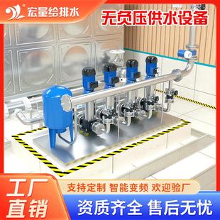 二次加压小区生活水泵组户外一体化智慧泵房水箱水泵一体消防泵站