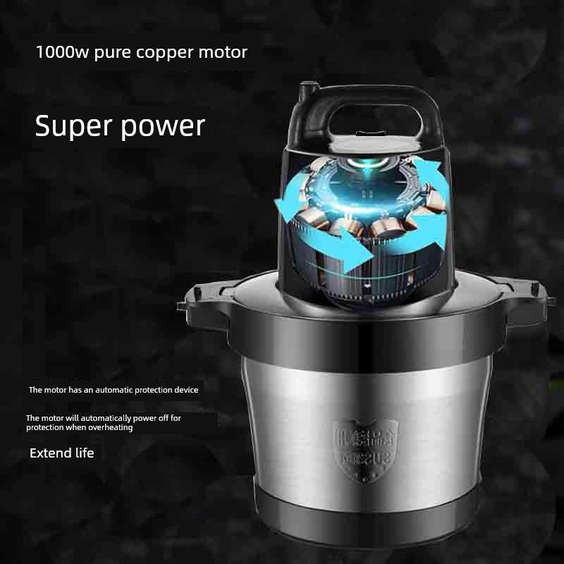 金强华6L10L绞肉机家用商用不锈钢大容量多功能蔬菜馅山药鱼机