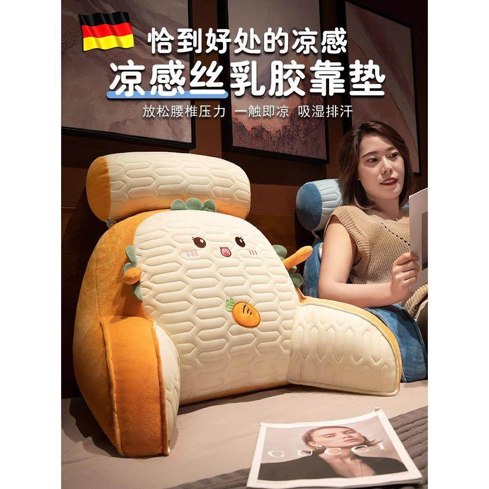 德国乳胶床垫软袋腰枕大靠背孕妇沙发枕宿舍床枕夏季,居家布艺,床头靠垫,淘宝优惠券,粉丝福利购,淘宝优惠卷