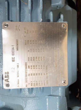 议价#电机ABB三相电机M2BAX71MB2。B5。