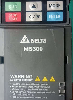 1.5KW380V，台达MS300变频器，型号VFD4A2M议价