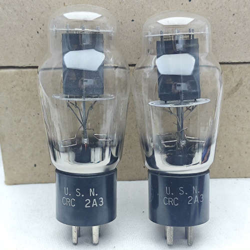 发霉屏RCA USN(U.S Navy) 2A3电子管一议价