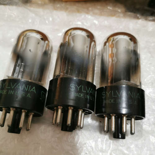 6SN7GT电子管美国喜万年制造测试指标平衡提供配对。仔议价