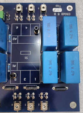 RIFA PHE840E电源滤波电容板，品，带8个蓝色电议价