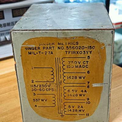 美国名廠SINGER METRICS全密封电源变压器议价