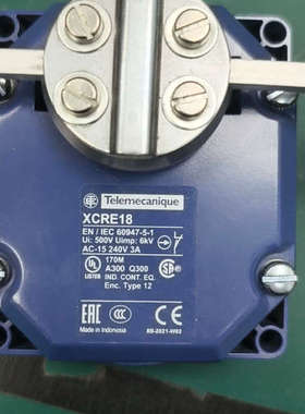 议价限位开关XCRE18，正品，型号EN/IEC 60