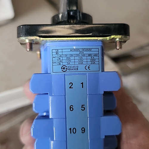 议价Yongsung旋转开关，型号KSC4519。支持AC6