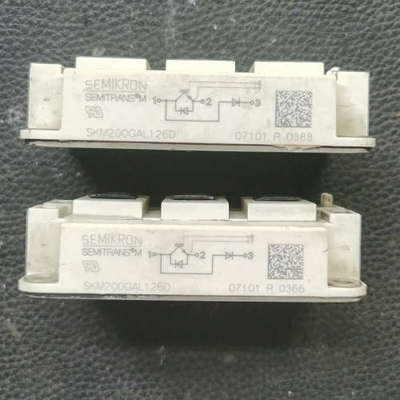 西门康SKM200GAL126D模块，原装拆机，实物拍摄，成议价