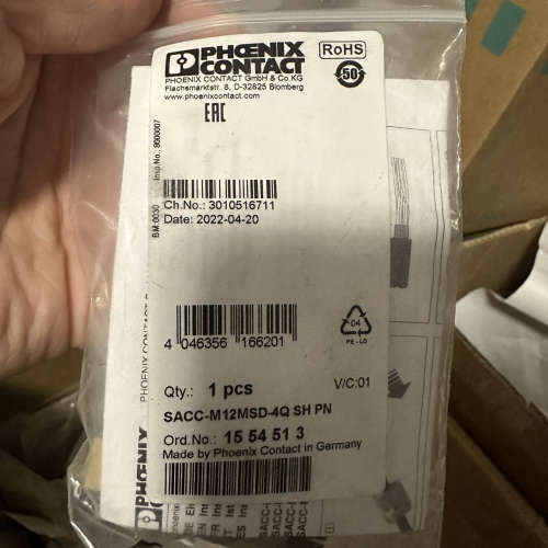 议价正品SACC-M12MSD-4Q SH连接器，德