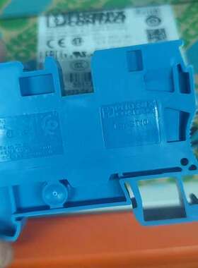 议价接线端子，正品，ST10 BU，蓝色10平接