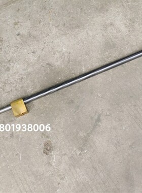 上海沪东机床厂B6070刨r床配件横向丝杆总长1030螺距T32*5横向螺