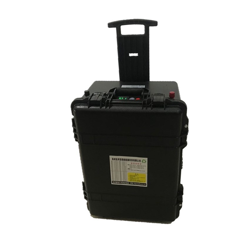 72v10b0ah磷酸铁锂电池 220v便携式拉杆 电动车应急电源 电动车充