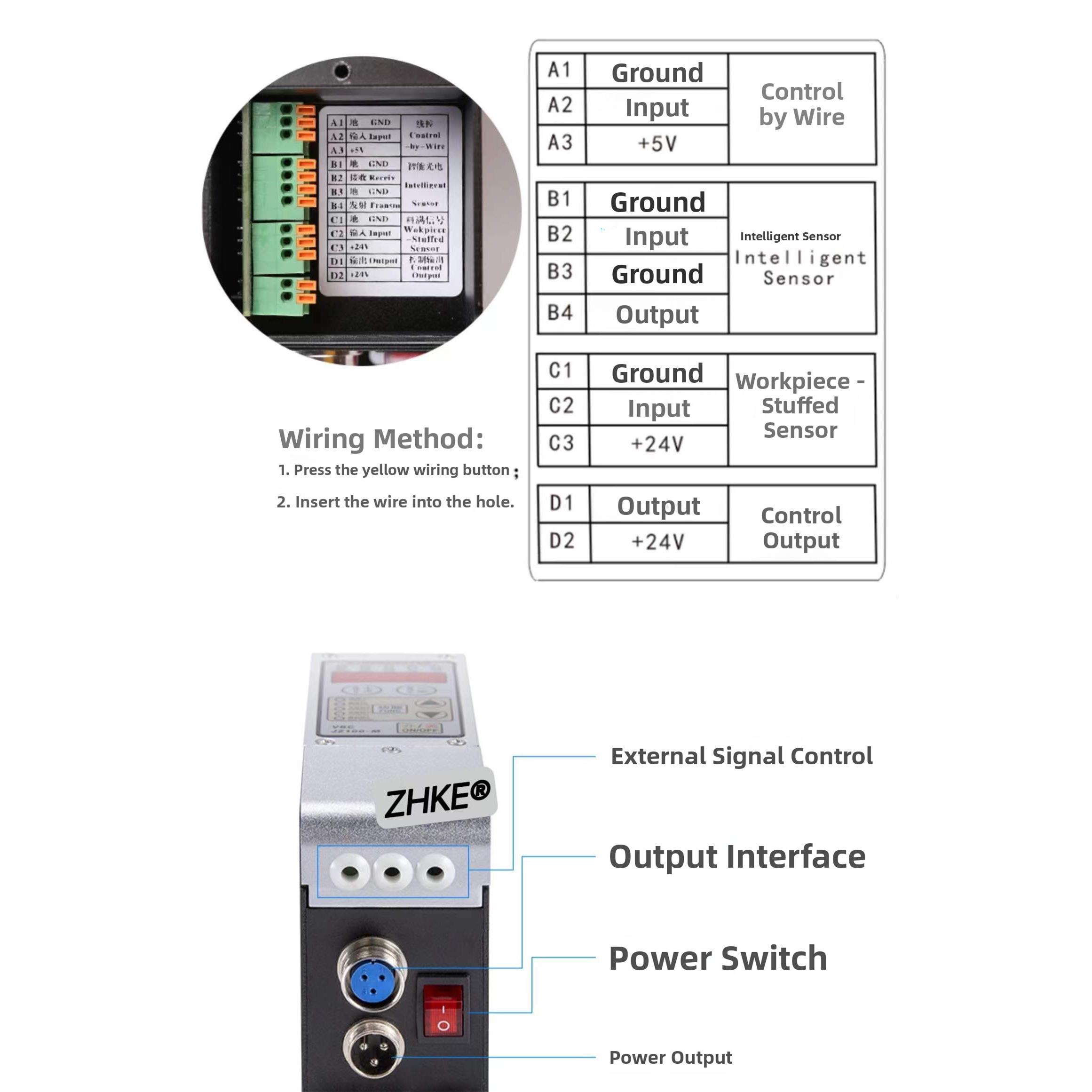 Sdvc31S 31m 31L数字调频振动给料控制器振动盘控制器振动速度调