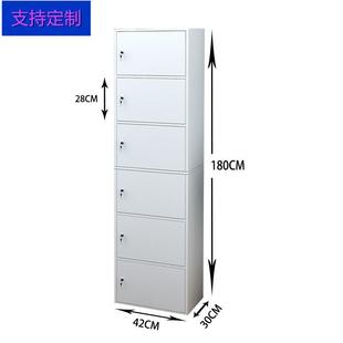 带锁带门书柜书架阳台储物收纳柜办公室置物架简易学生家用小柜子