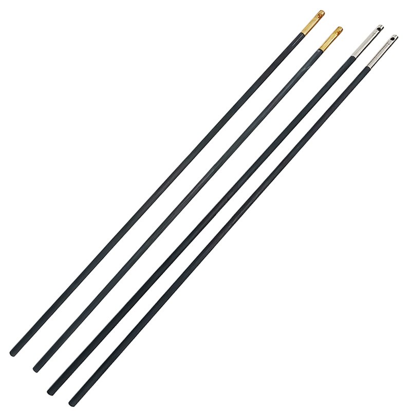 六/七毫米旋转铜头空竹抖杆 直孔3D60度旋转钢头碳素杆 无手柄碳